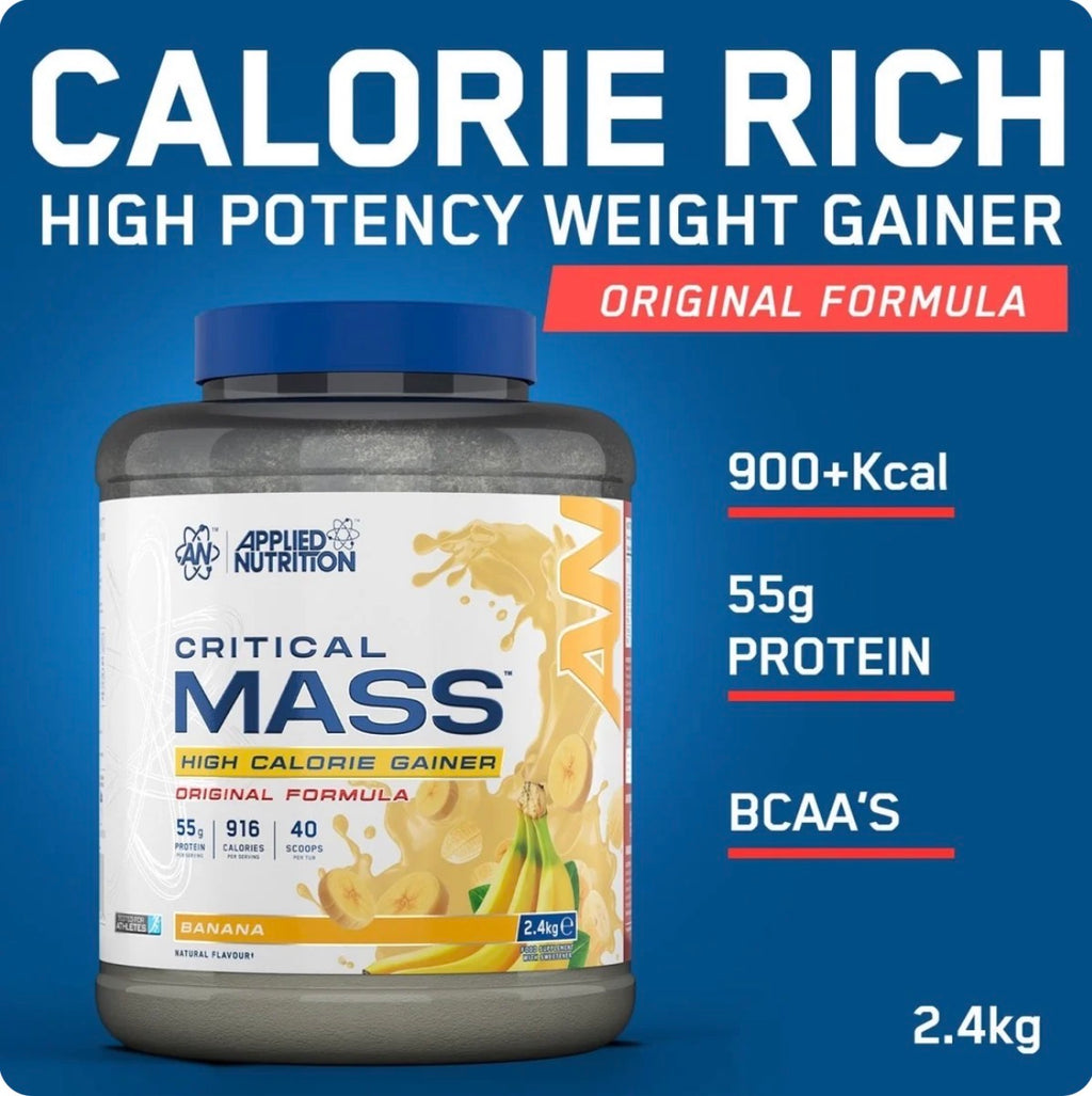 Applied Nutrition  Critical Mass Original 2.4kg High Calorie Gainer
