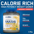 Applied Nutrition  Critical Mass Original 2.4kg High Calorie Gainer