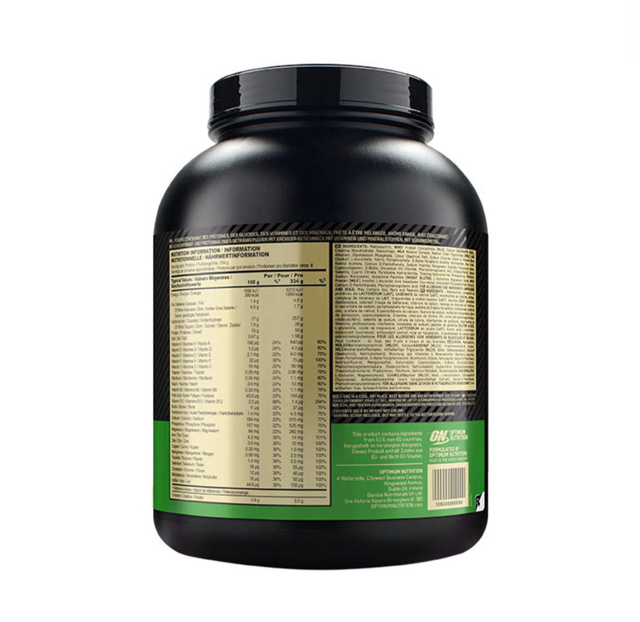 Optimum Nutrition Serious Mass Strawberry 2.73kg