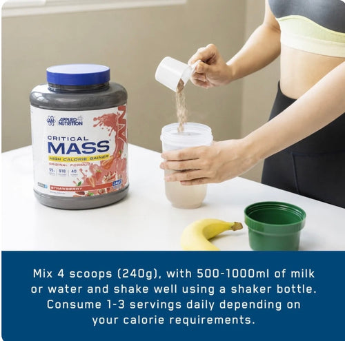 Applied Nutrition  Critical Mass Original 2.4kg High Calorie Gainer