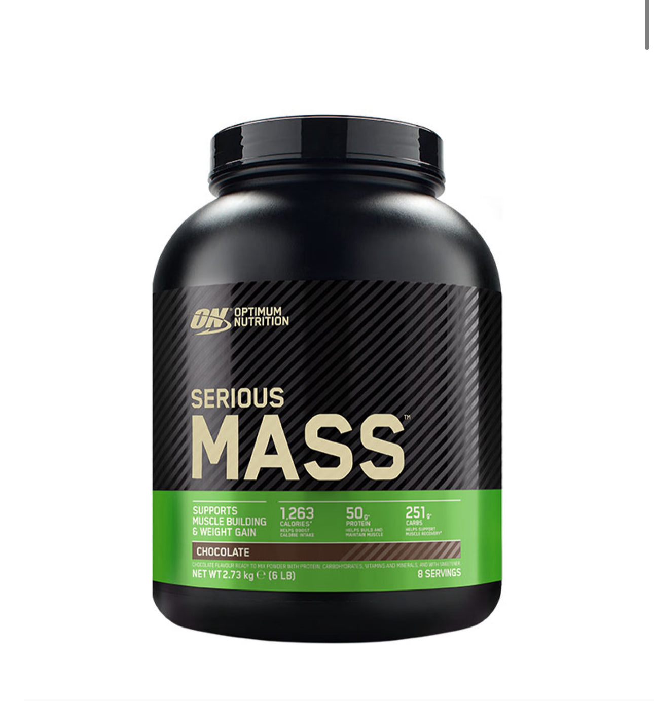 Optimum Nutrition Serious Mass Strawberry 2.73kg