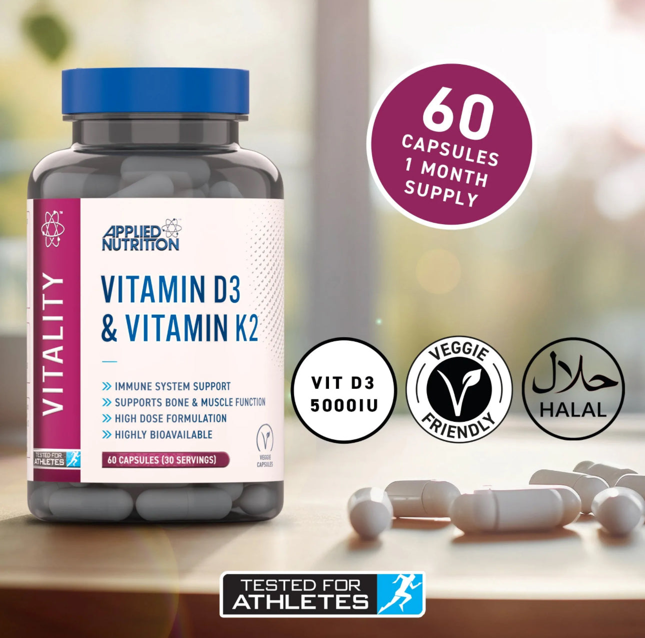 Vitamin D3 & K2