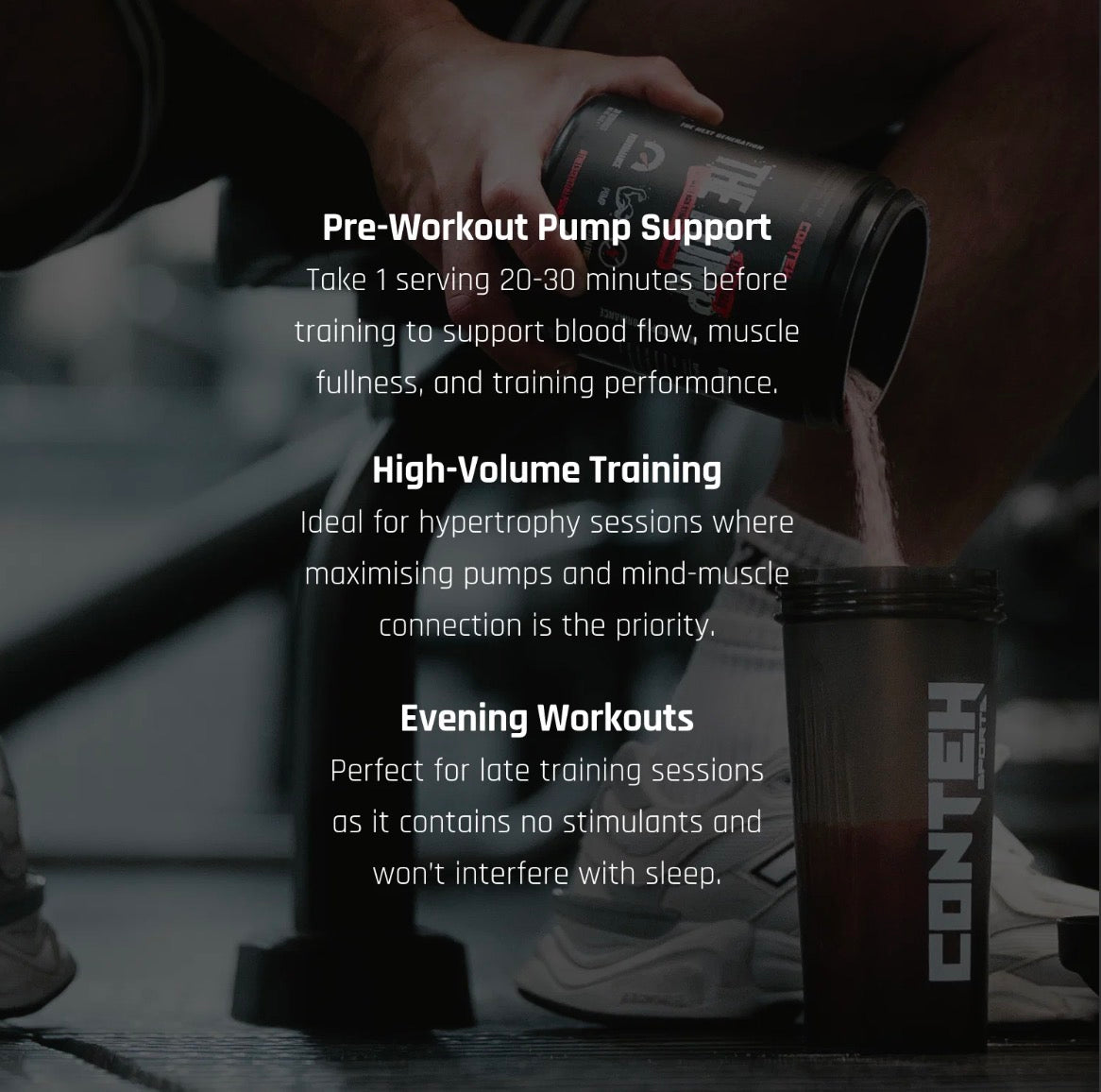 Conteh THE PUMP PRE-WORKOUT