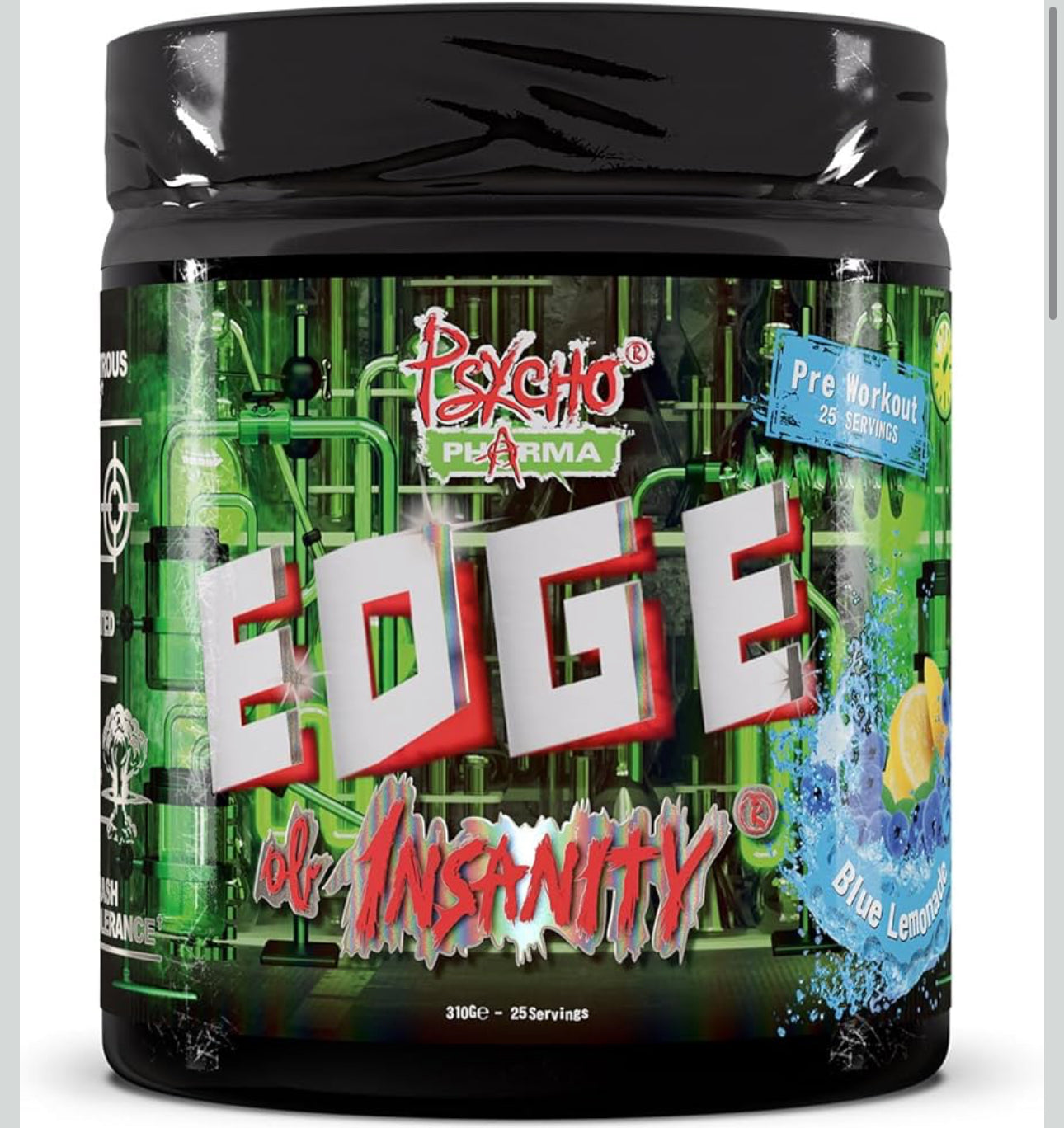 EDGE OF INSANITY PRE WORKOUT