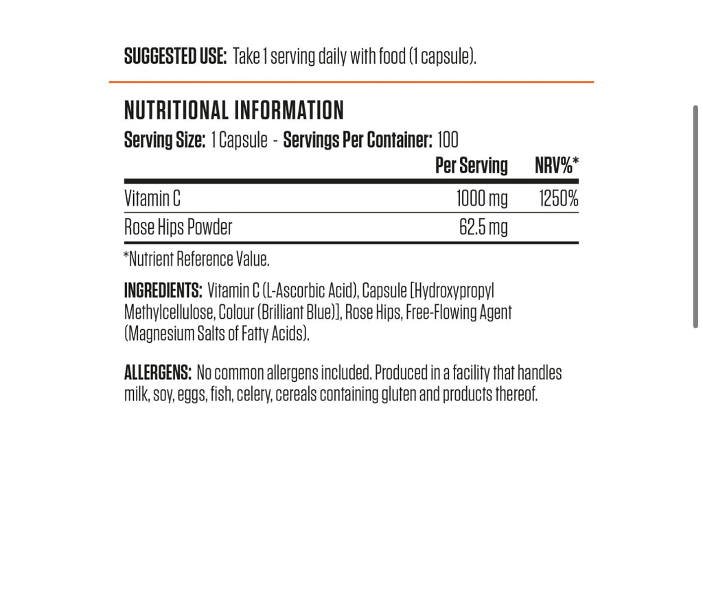 Vitamin C 1000mg