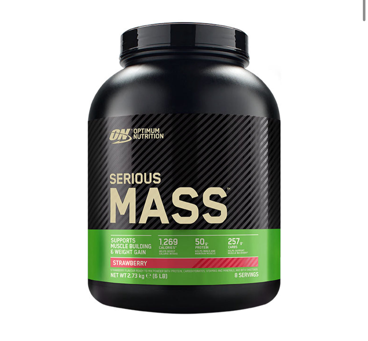 Optimum Nutrition Serious Mass Strawberry 2.73kg