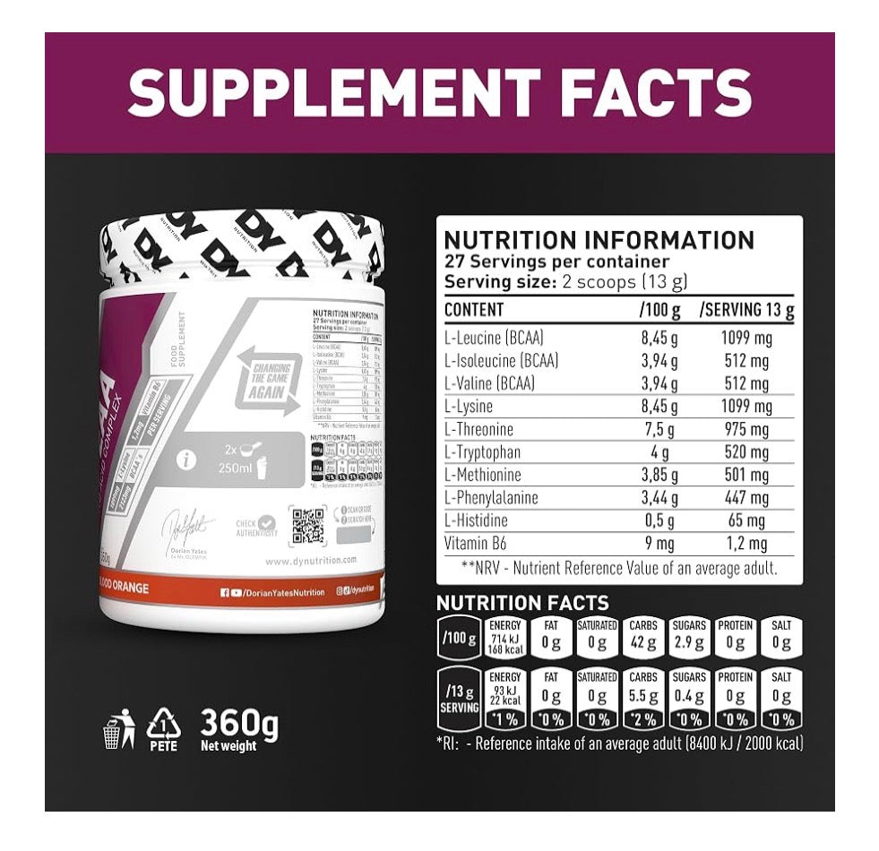 DY NUTRITION EAA