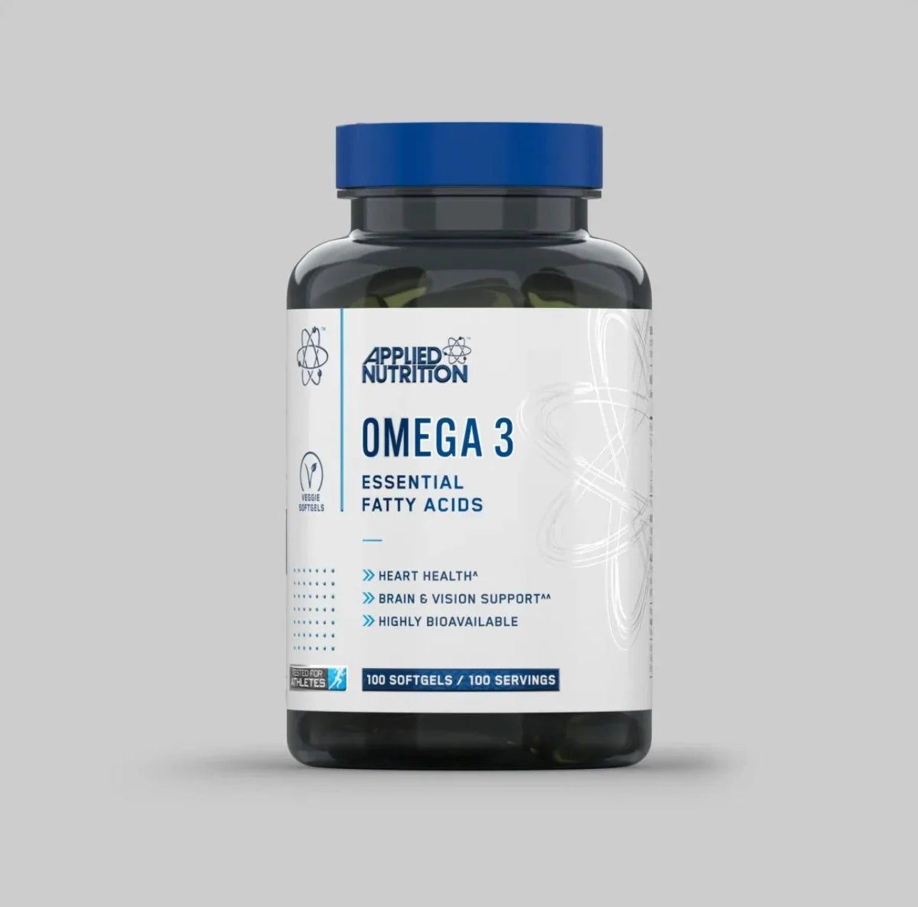 Applied Nutrition Omega 3 + Vitamin E – 100 Softgels