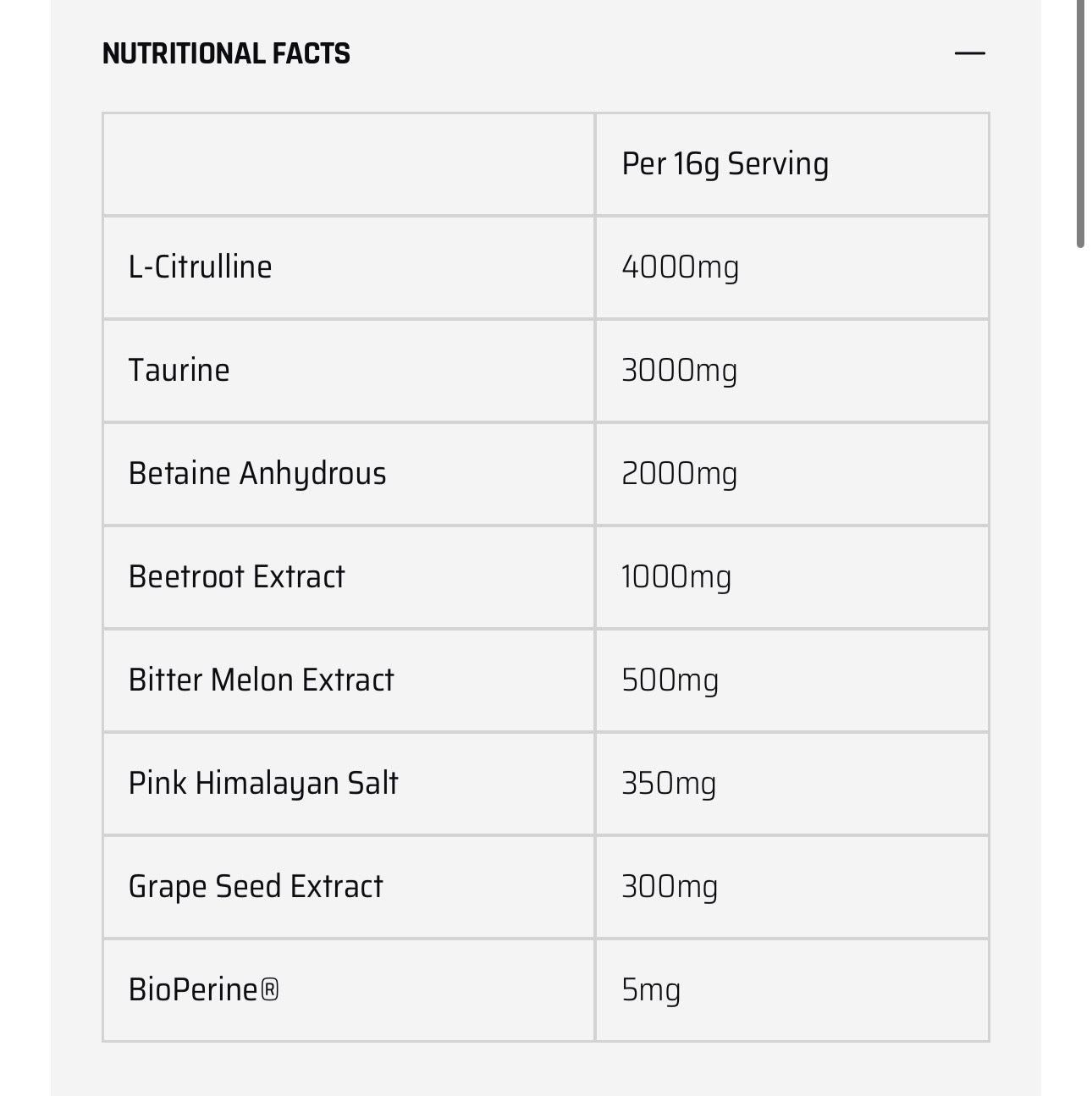 Conteh THE PUMP PRE-WORKOUT